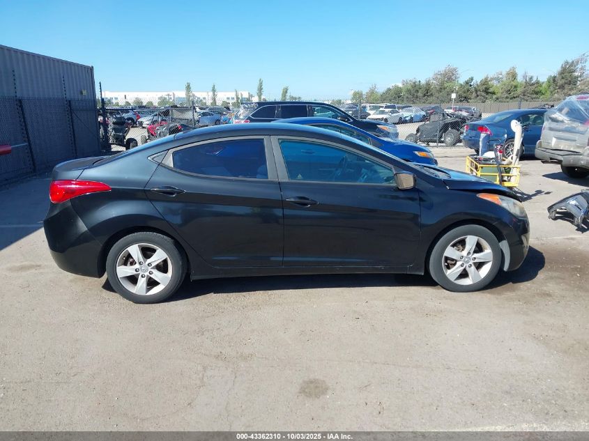 2012 Hyundai Elantra Gls (Ulsan Plant) VIN: KMHDH4AE9CU261793 Lot: 43362310