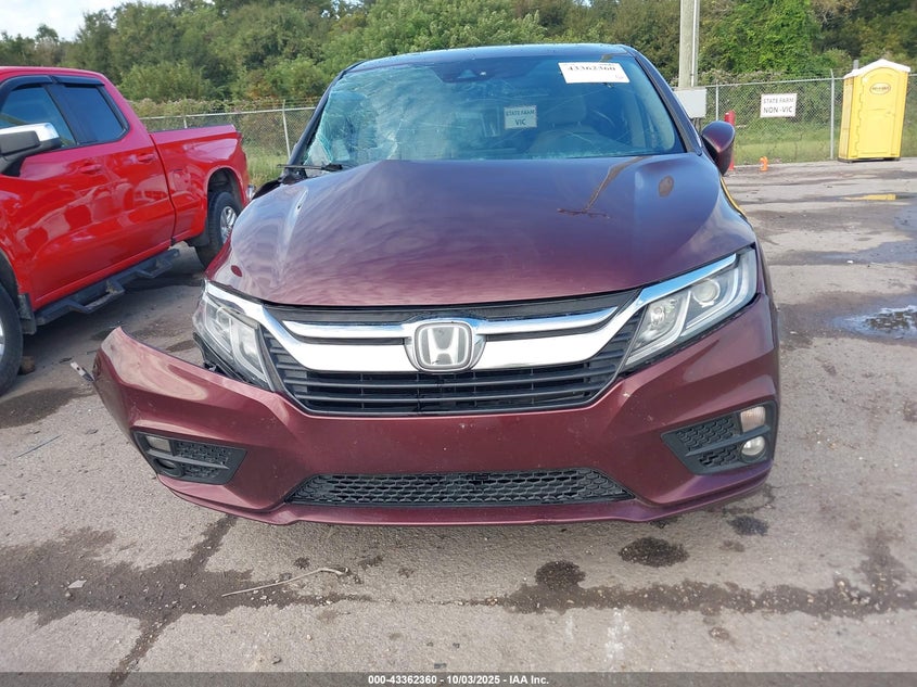 2018 HONDA ODYSSEY EX-L 5FNRL6H75JB013624
