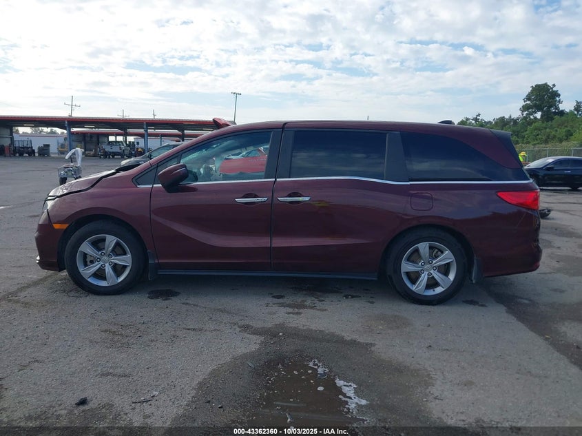 2018 HONDA ODYSSEY EX-L 5FNRL6H75JB013624