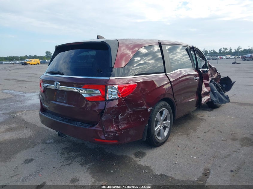 2018 HONDA ODYSSEY EX-L 5FNRL6H75JB013624