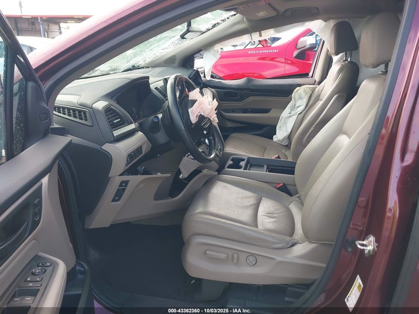 2018 HONDA ODYSSEY EX-L 5FNRL6H75JB013624