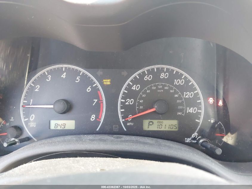 2009 Toyota Corolla Le VIN: JTDBL40E099062428 Lot: 43362367