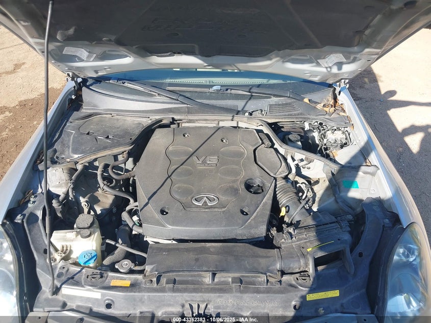 2004 Infiniti G35 VIN: JNKCV51E04M617854 Lot: 43362383