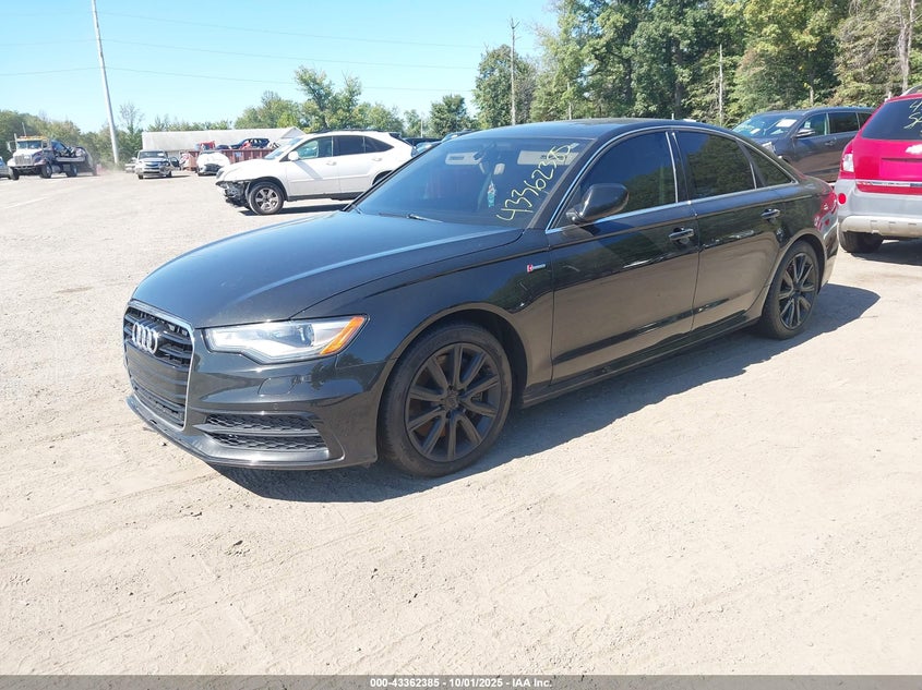 2013 AUDI A6 3.0T PREMIUM WAUHGAFC9DN017696