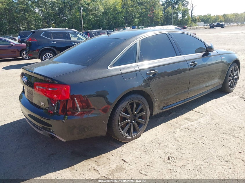 2013 AUDI A6 3.0T PREMIUM WAUHGAFC9DN017696