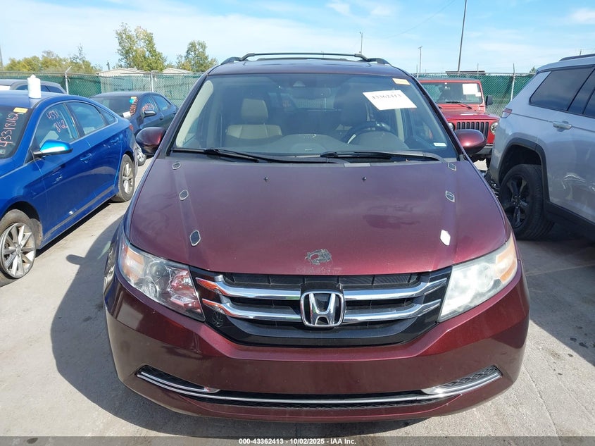 2015 HONDA ODYSSEY EX-L 5FNRL5H63FB006115