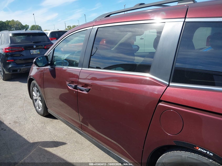 2015 HONDA ODYSSEY EX-L 5FNRL5H63FB006115