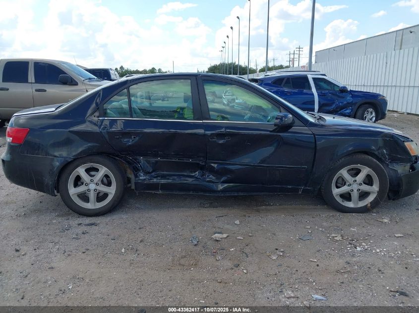 2007 Hyundai Sonata Limited/Se V6 VIN: 5NPEU46F27H251614 Lot: 43362417
