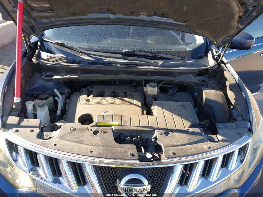 2009 Nissan Murano S VIN: JN8AZ18W79W101060 Lot: 43362424