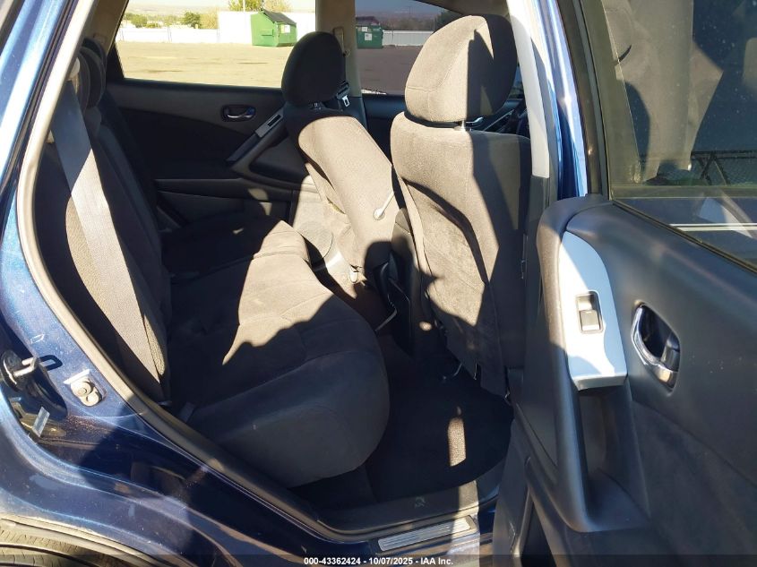 2009 Nissan Murano S VIN: JN8AZ18W79W101060 Lot: 43362424