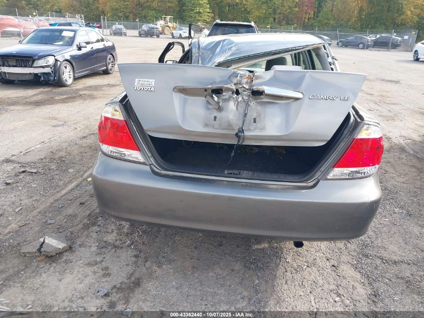 2005 Toyota Camry Le VIN: 4T1BE32K65U626030 Lot: 43362440