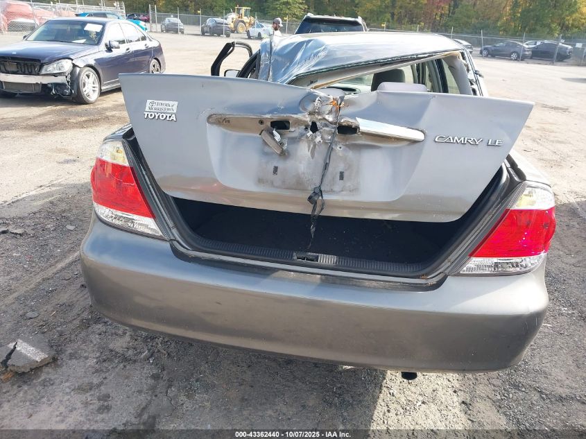 2005 Toyota Camry Le VIN: 4T1BE32K65U626030 Lot: 43362440