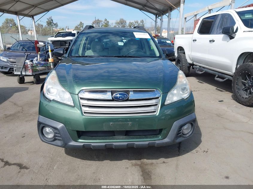 2014 Subaru Outback 2.5I VIN: 4S4BRBAC7E3296218 Lot: 43362469