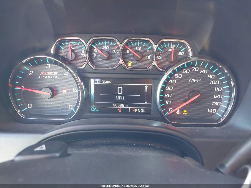 2017 CHEVROLET SILVERADO 1500 2LT - 3GCUKREC0HG282344