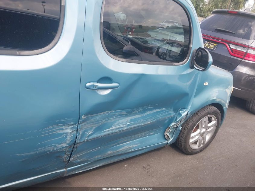 2009 Nissan Cube 1.8Sl VIN: JN8AZ28R99T129931 Lot: 43362494