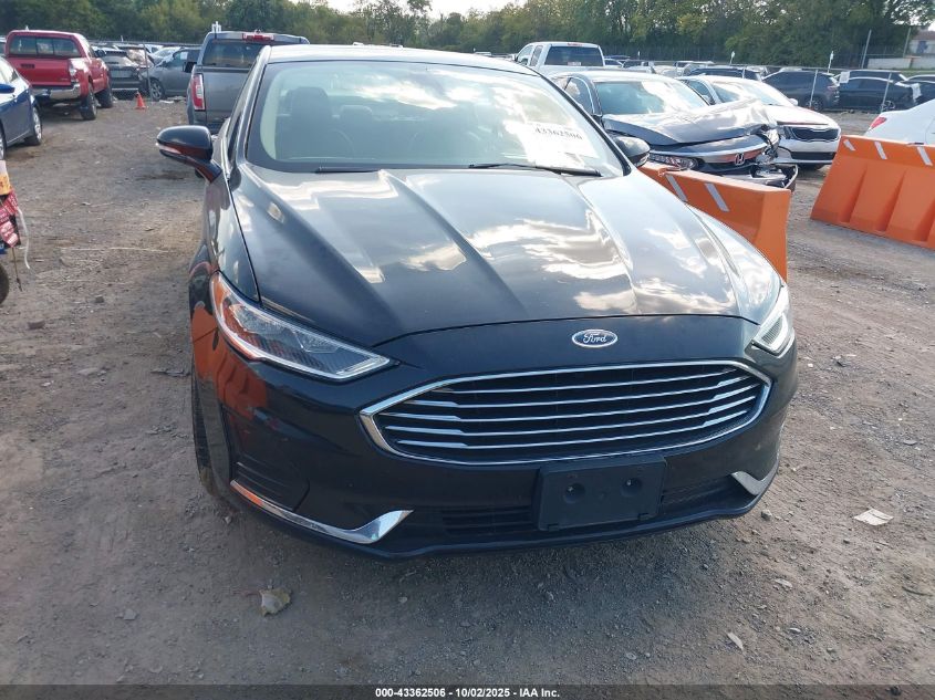 2020 Ford Fusion Sel VIN: 3FA6P0CD5LR193406 Lot: 43362506