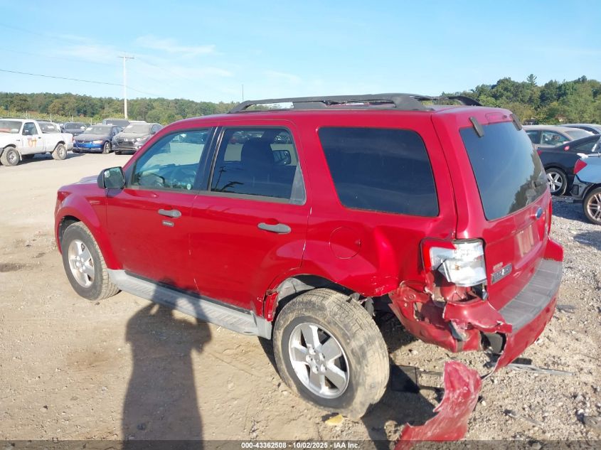 2011 Ford Escape Xlt VIN: 1FMCU0DG7BKA91098 Lot: 43362508