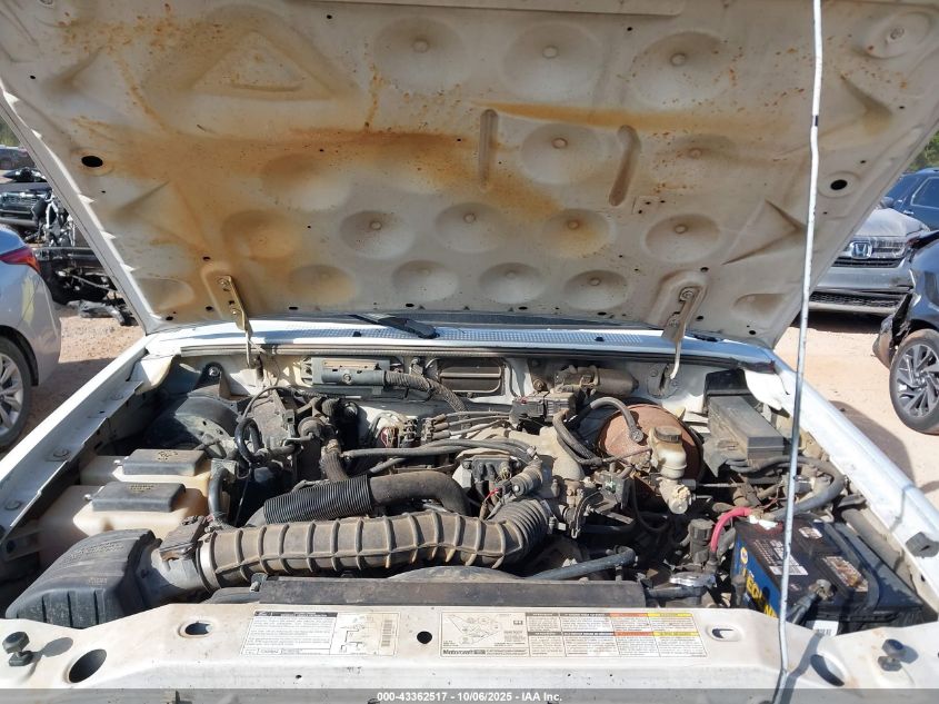 1999 Ford Ranger Xl/Xlt VIN: 1FTYR10VXXPB75593 Lot: 43362517