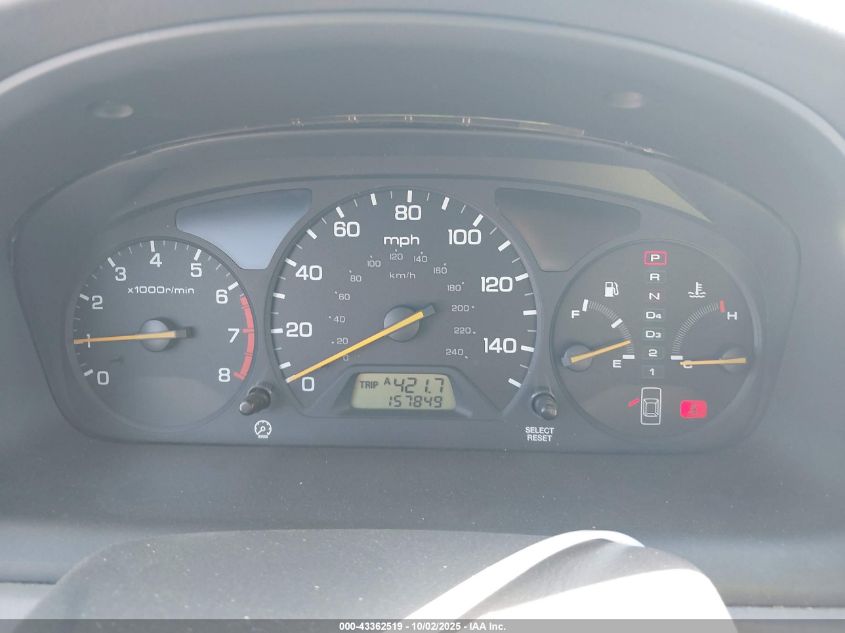 2002 Honda Accord 3.0 Ex VIN: 1HGCG16502A054138 Lot: 43362519