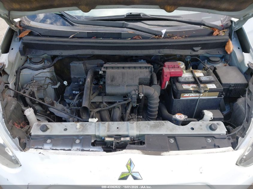 2014 Mitsubishi Mirage Es VIN: ML32A4HJ6EH008707 Lot: 43362522