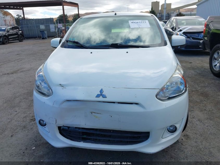 2014 Mitsubishi Mirage Es VIN: ML32A4HJ6EH008707 Lot: 43362522