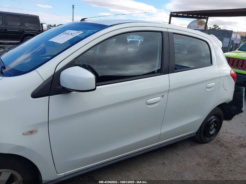 2014 Mitsubishi Mirage Es VIN: ML32A4HJ6EH008707 Lot: 43362522