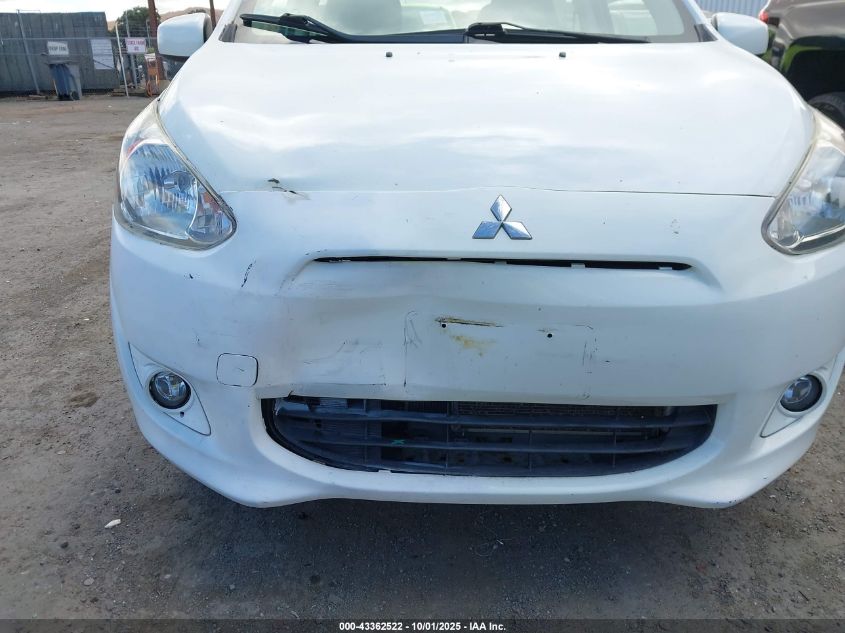 2014 Mitsubishi Mirage Es VIN: ML32A4HJ6EH008707 Lot: 43362522