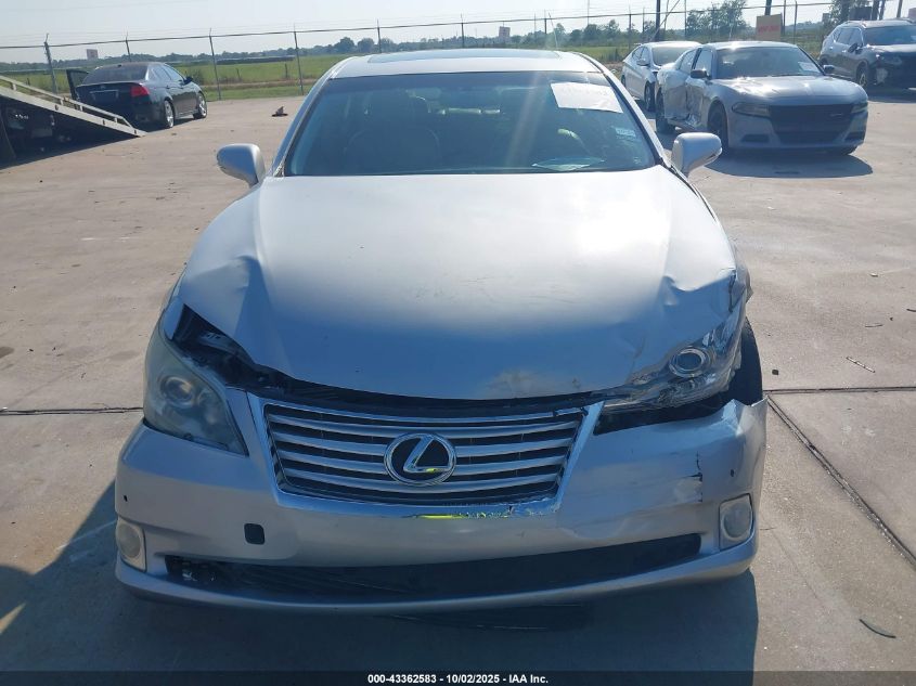 2012 Lexus Es 350 VIN: JTHBK1EG7C2495710 Lot: 43362583