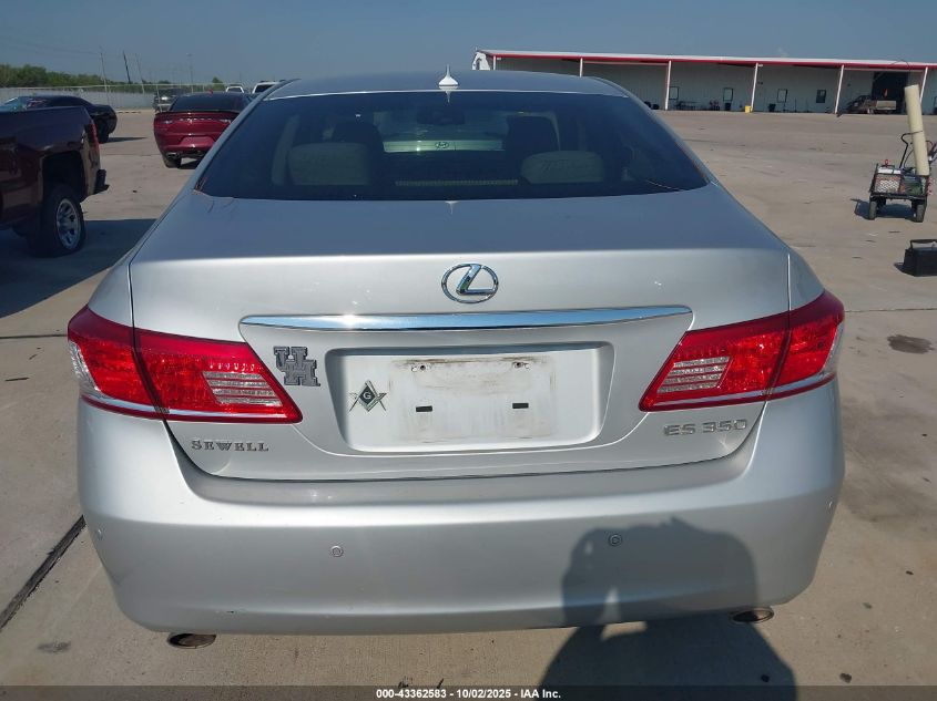 2012 Lexus Es 350 VIN: JTHBK1EG7C2495710 Lot: 43362583
