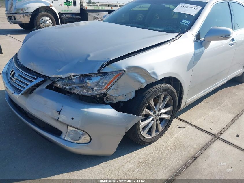 2012 Lexus Es 350 VIN: JTHBK1EG7C2495710 Lot: 43362583
