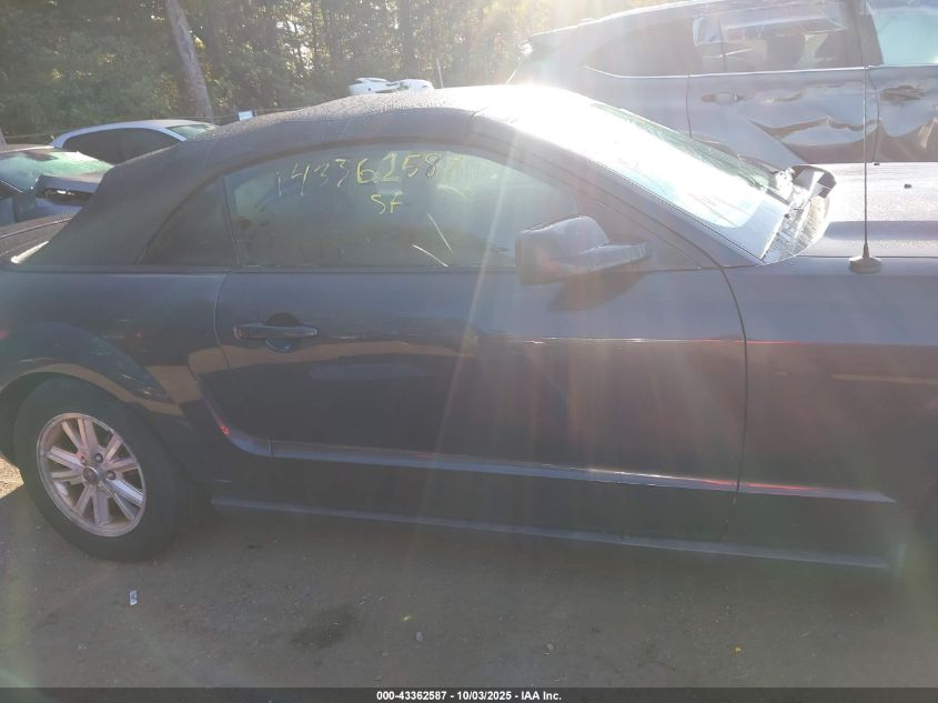 2007 Ford Mustang V6 Deluxe/V6 Premium VIN: 1ZVFT84N075346114 Lot: 43362587