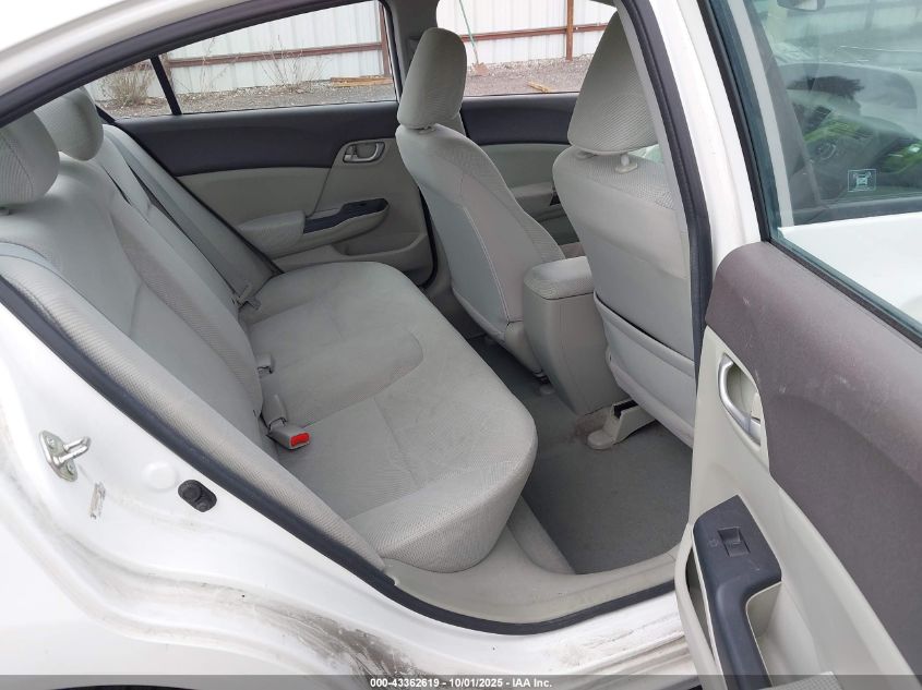 2012 Honda Civic Lx VIN: 2HGFB2F56CH610845 Lot: 43362619