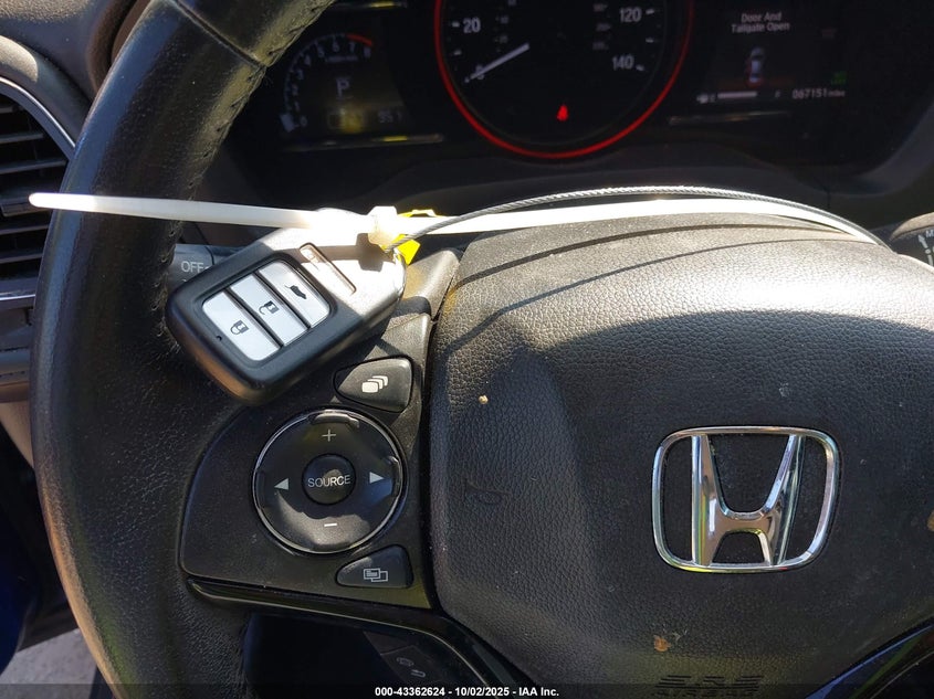 2019 HONDA HR-V EX-L - 3CZRU5H72KM718668