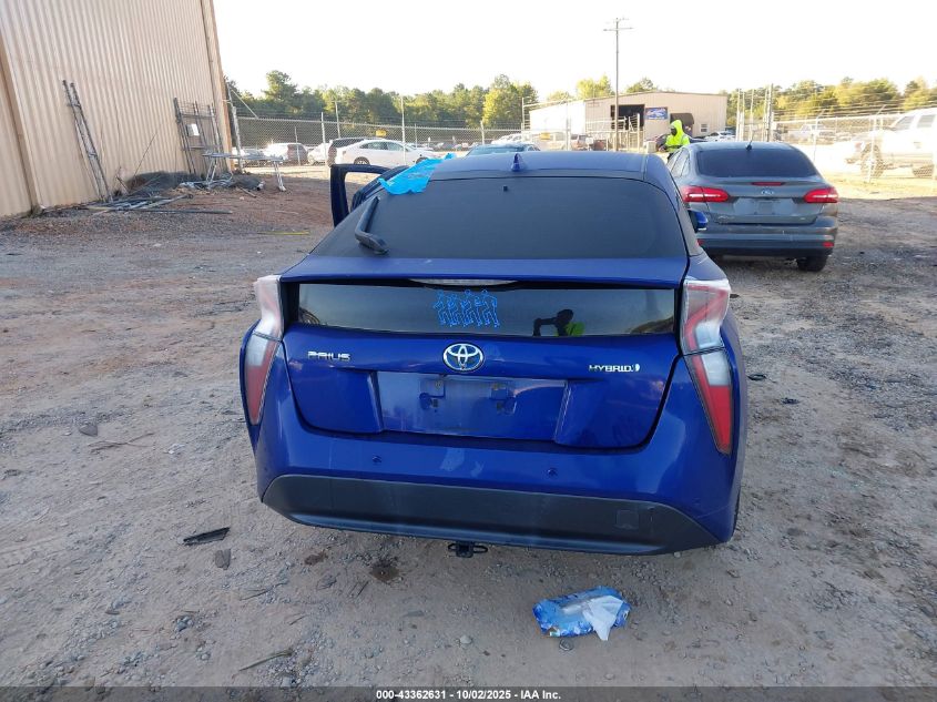 2018 Toyota Prius Three VIN: JTDKARFU4J3545414 Lot: 43362631