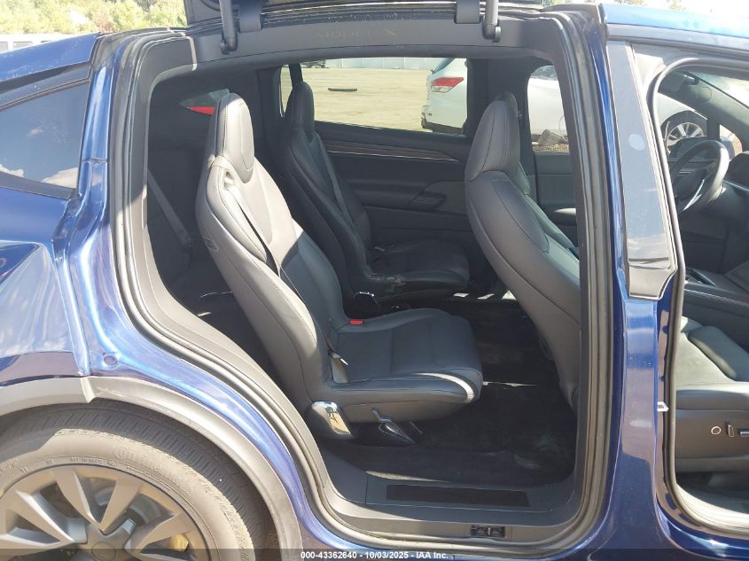 2024 Tesla Model X Long Range VIN: 7SAXCBE58RF455539 Lot: 43362640