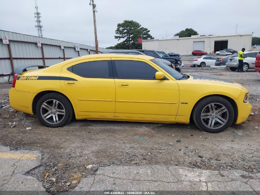 2006 Dodge Charger Rt VIN: 2B3LA53H96H347213 Lot: 43362643