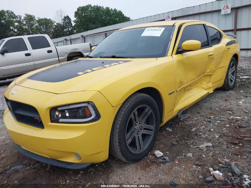 2006 Dodge Charger Rt VIN: 2B3LA53H96H347213 Lot: 43362643
