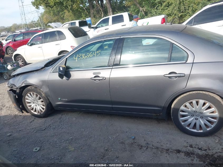 2010 Ford Fusion Hybrid VIN: 3FADP0L39AR322467 Lot: 43362645