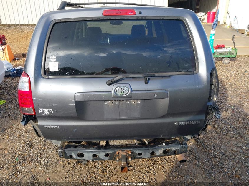 2006 Toyota 4Runner Sr5 Sport V6 VIN: JTEBU14R568056677 Lot: 43362653