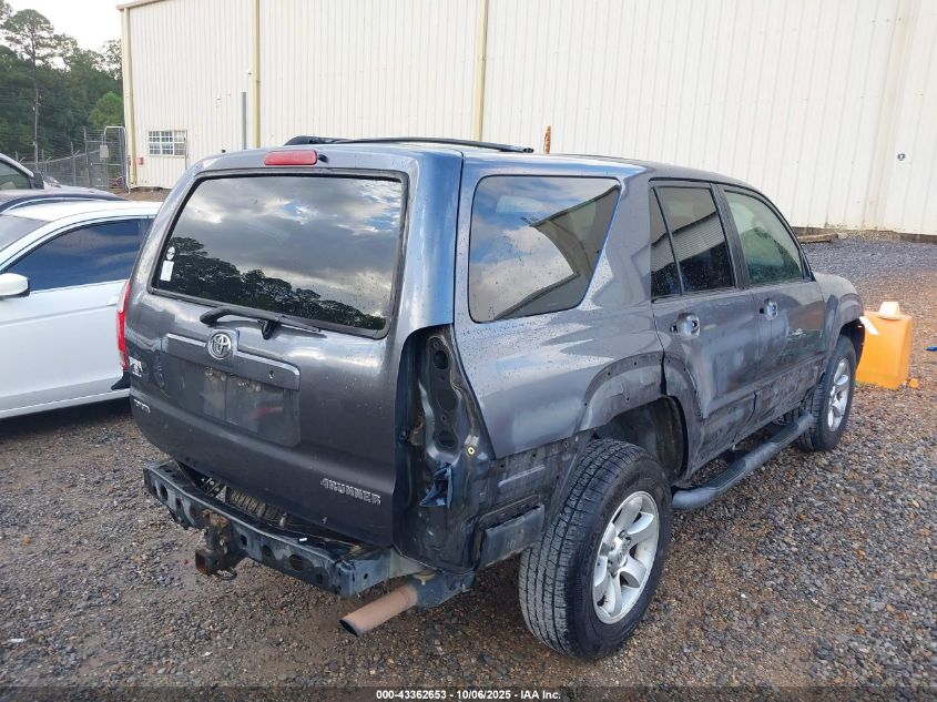 2006 Toyota 4Runner Sr5 Sport V6 VIN: JTEBU14R568056677 Lot: 43362653