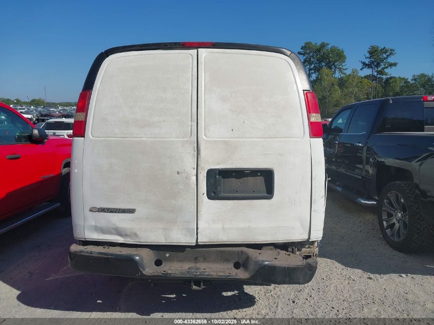 2011 Chevrolet Express 2500 Work Van VIN: 1GCWGFBG8B1188752 Lot: 43362656