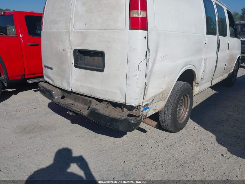 2011 Chevrolet Express 2500 Work Van VIN: 1GCWGFBG8B1188752 Lot: 43362656