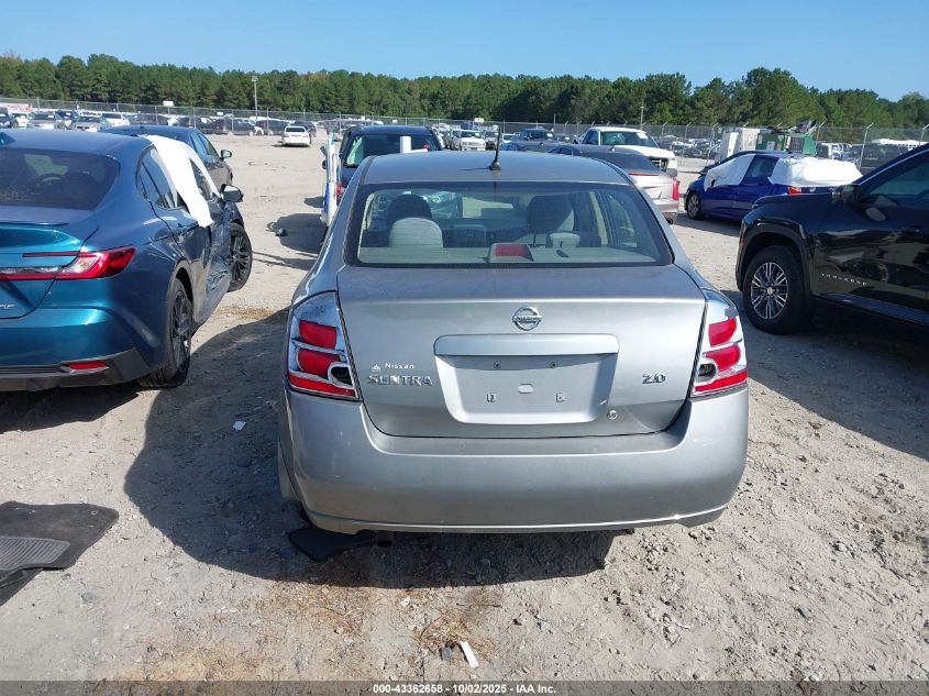 2007 Nissan Sentra 2.0 VIN: 3N1AB61E67L646204 Lot: 43362658