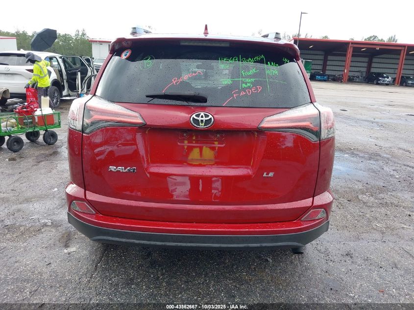 2018 Toyota Rav4 Le VIN: 2T3ZFREV2JW514136 Lot: 43362667