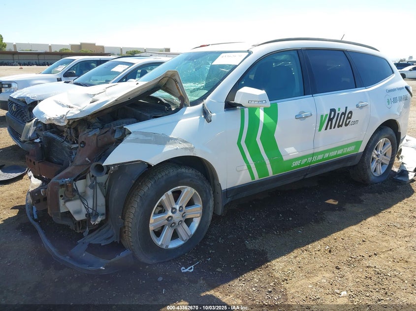 2013 CHEVROLET TRAVERSE 1LT 1GNKRGKD1DJ200450