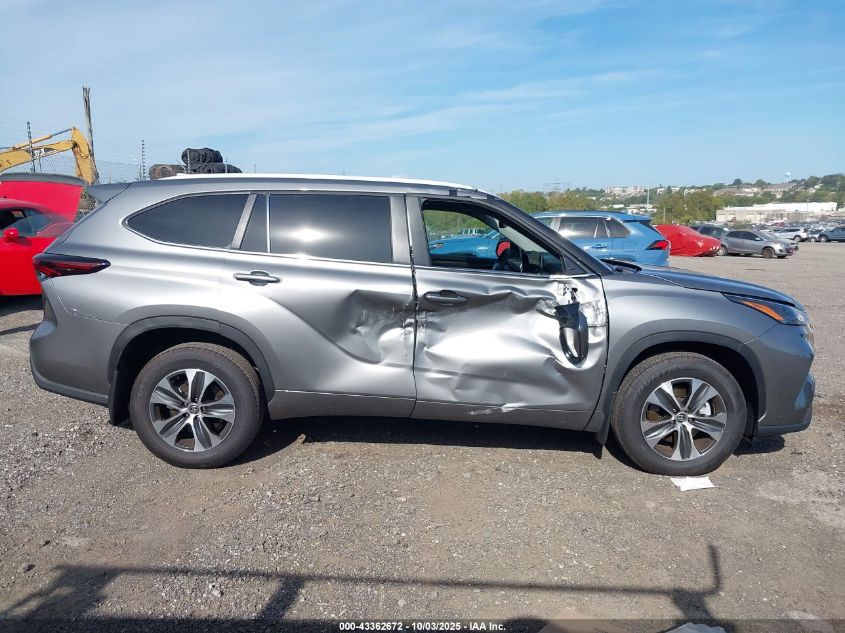 2025 Toyota Highlander Xle VIN: 5TDKDRBH6SS589382 Lot: 43362672