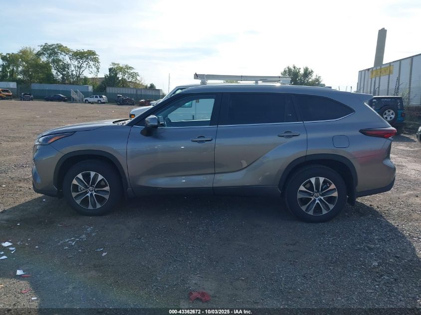 2025 Toyota Highlander Xle VIN: 5TDKDRBH6SS589382 Lot: 43362672