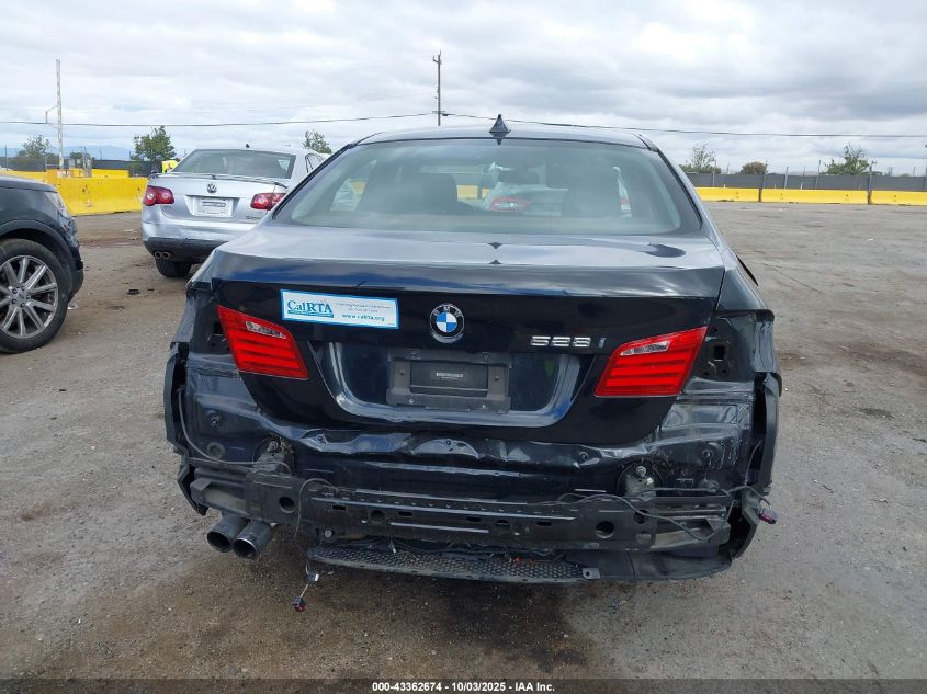 2013 BMW 528I VIN: WBAXG5C55DDY33240 Lot: 43362674