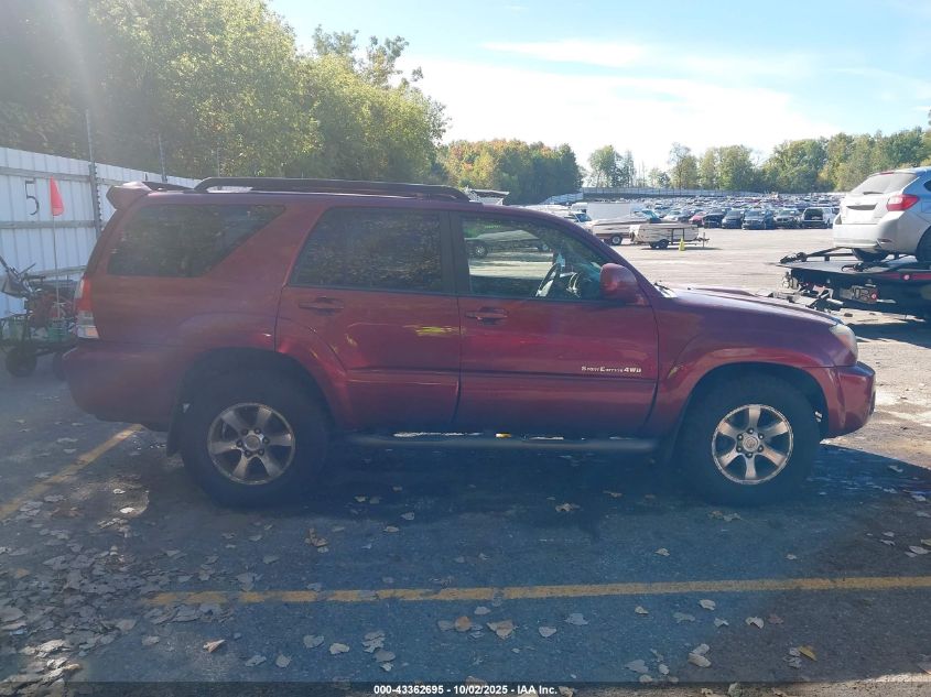 2007 Toyota 4Runner Sport V8 VIN: JTEBT14R378037842 Lot: 43362695