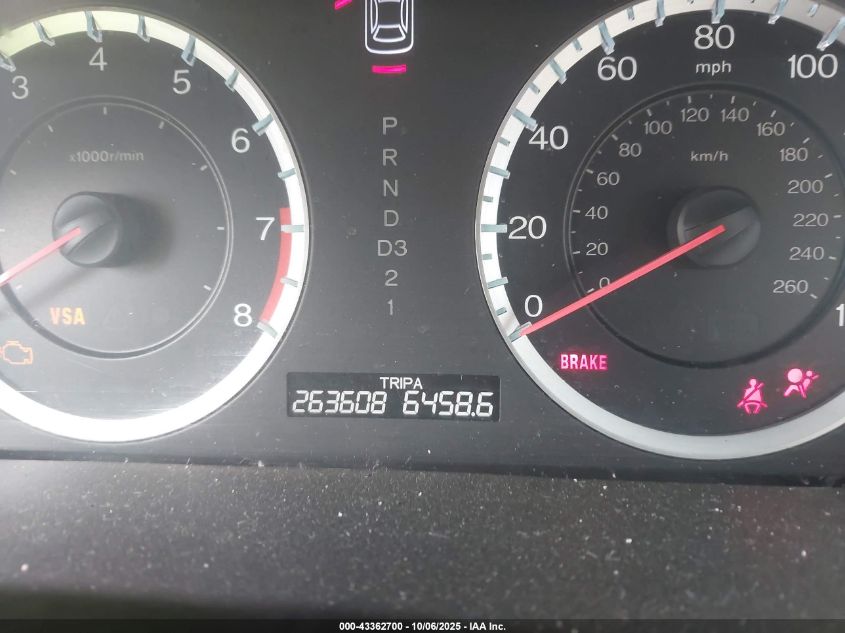 2010 Honda Accord 2.4 Lx VIN: 1HGCP2F34AA139499 Lot: 43362700